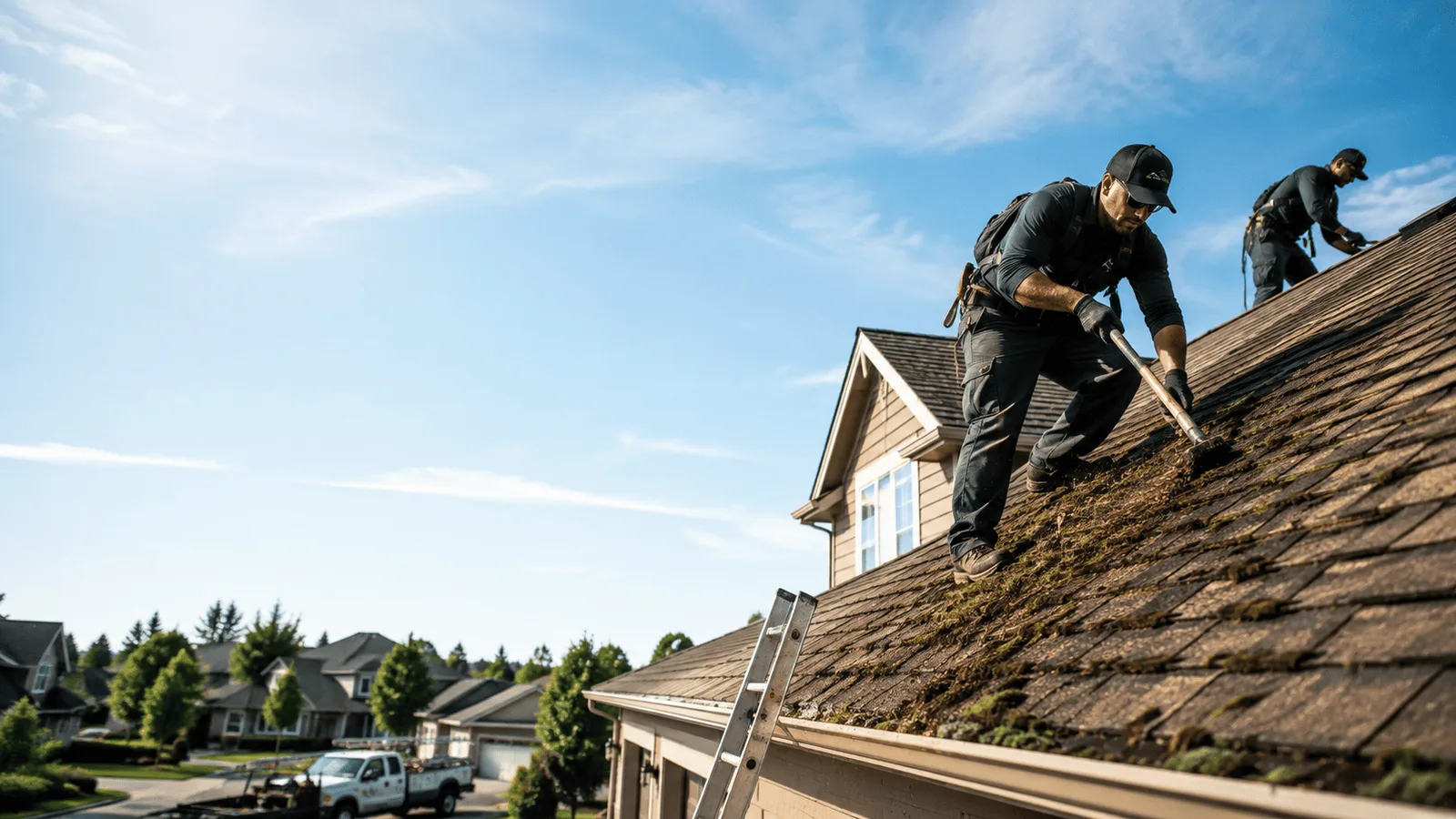 Roof Moss Removal in Spencer, ID near me